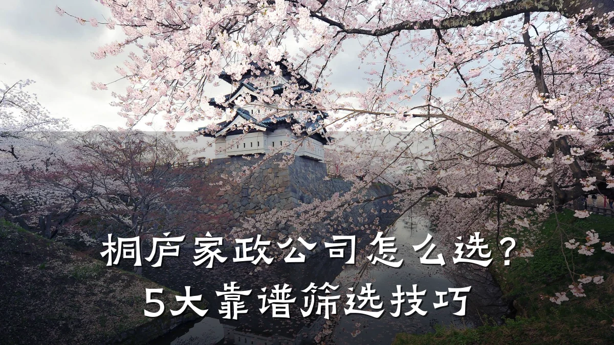 桐庐家政公司怎么选？5大靠谱筛选技巧