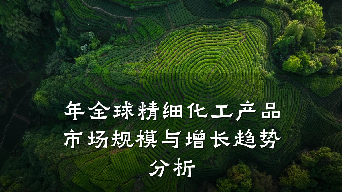 年全球精细化工产品市场规模与增长趋势分析