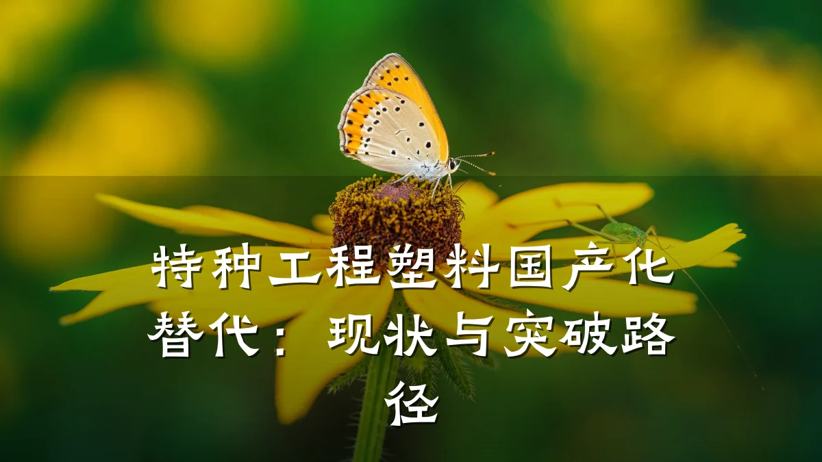 特种工程塑料国产化替代:现状与突破路径