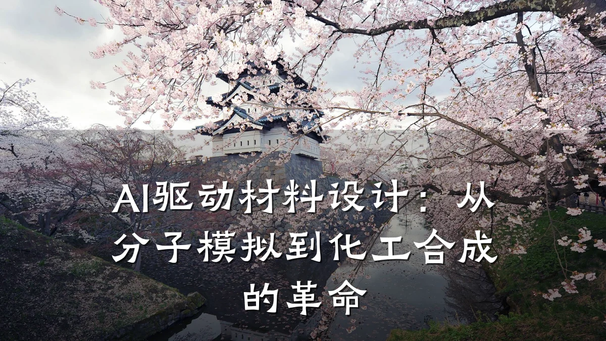 AI驱动材料设计：从分子模拟到化工合成的革命