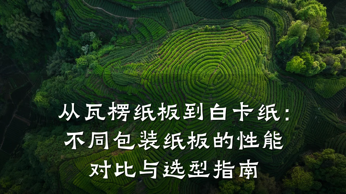 从瓦楞纸板到白卡纸：不同包装纸板的性能对比与选型指南