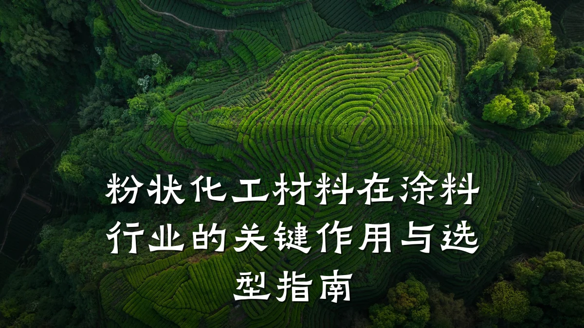 粉状化工材料在涂料行业的关键作用与选型指南