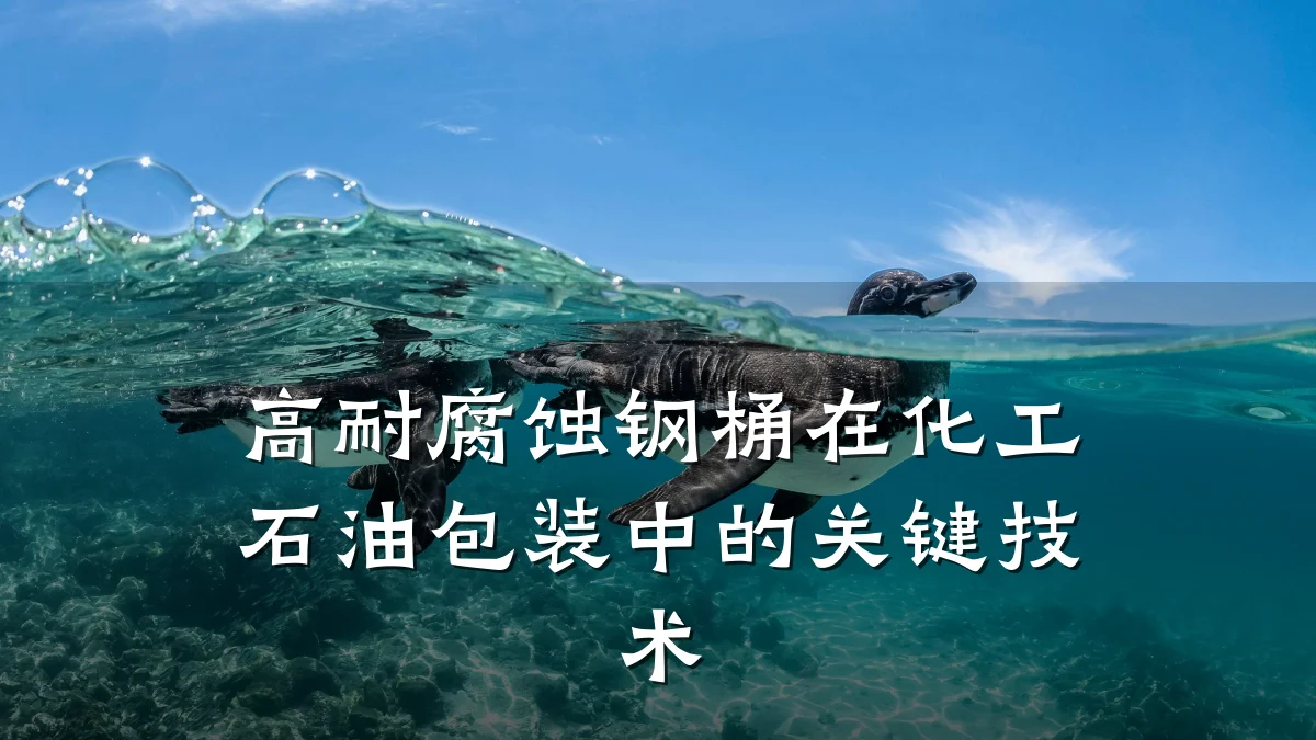 高耐腐蚀钢桶在化工石油包装中的关键技术