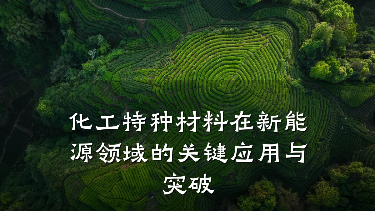 化工特种材料在新能源领域的关键应用与突破