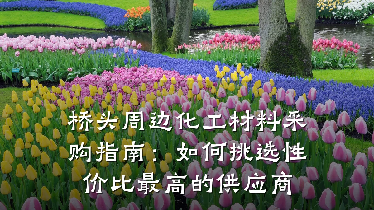 桥头周边化工材料采购指南：如何挑选性价比最高的供应商