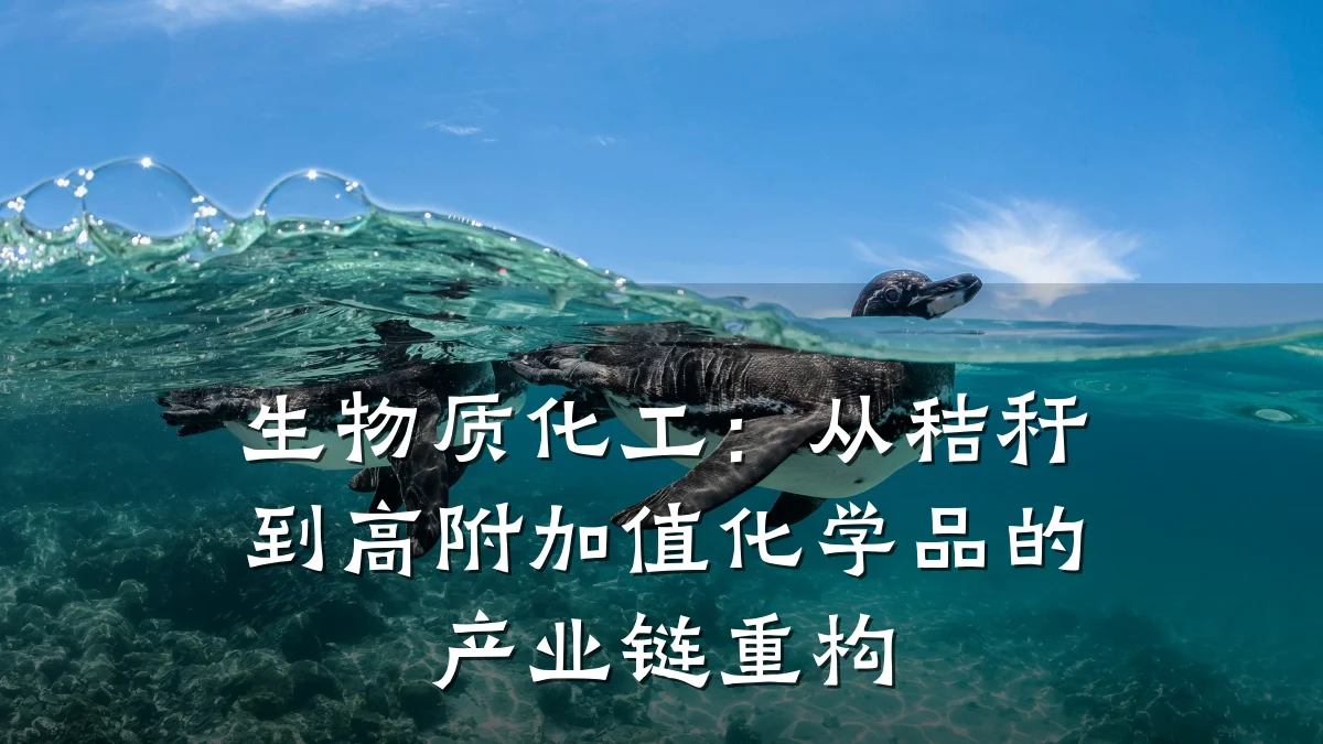 生物质化工：从秸秆到高附加值化学品的产业链重构