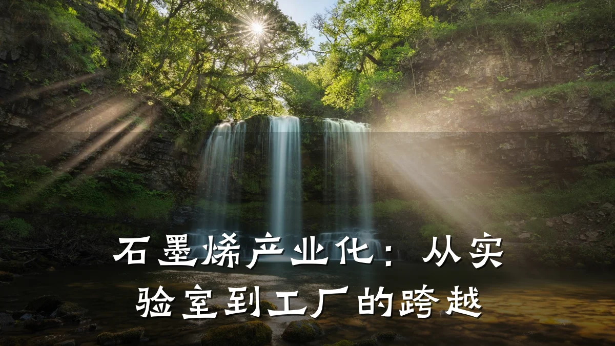 石墨烯产业化：从实验室到工厂的跨越