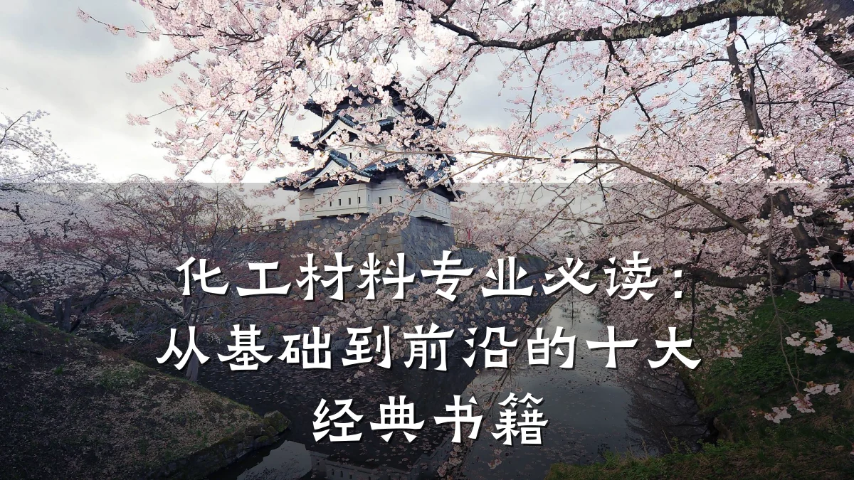 化工材料专业必读：从基础到前沿的十大经典书籍
