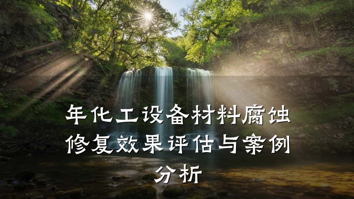 年化工设备材料腐蚀修复效果评估与案例分析
