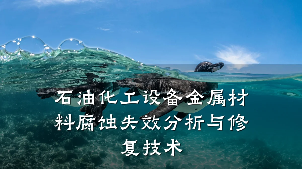 石油化工设备金属材料腐蚀失效分析与修复技术