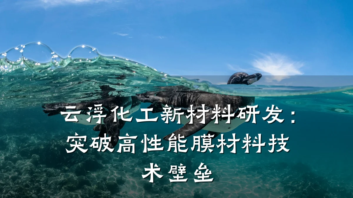 云浮化工新材料研发：突破高性能膜材料技术壁垒