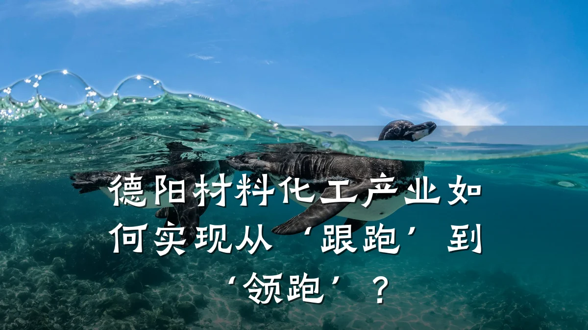 德阳材料化工产业如何实现从‘跟跑’到‘领跑’？