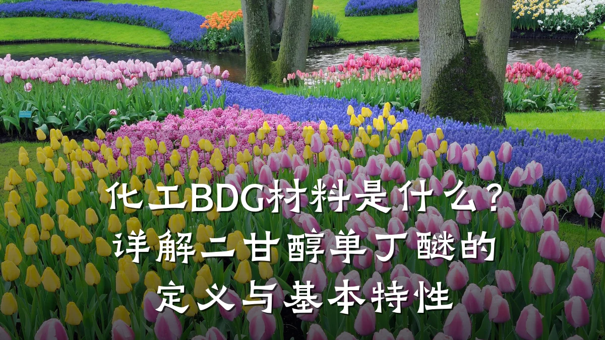 化工BDG材料是什么？详解二甘醇单丁醚的定义与基本特性