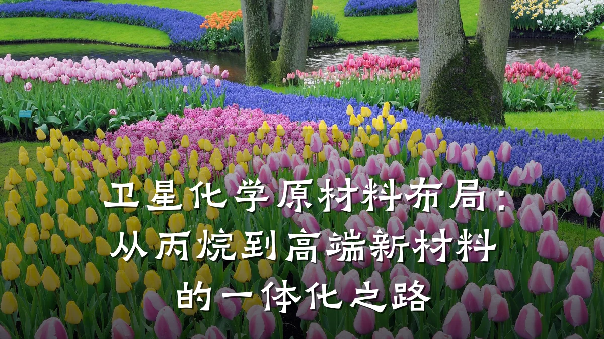 卫星化学原材料布局：从丙烷到高端新材料的一体化之路
