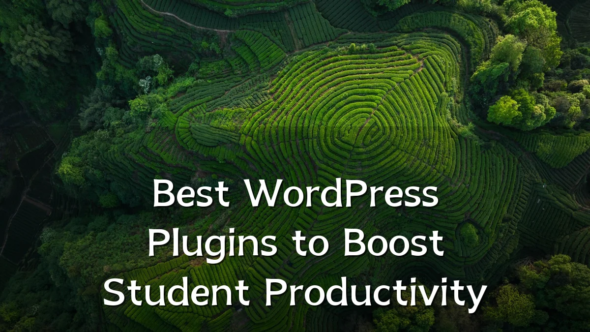 Best WordPress Plugins to Boost Student Productivity