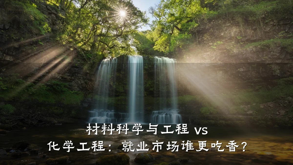 材料科学与工程 vs 化学工程：就业市场谁更吃香？