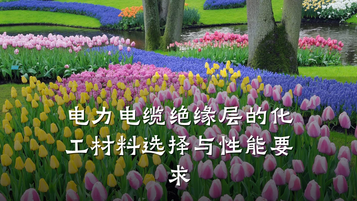 电力电缆绝缘层的化工材料选择与性能要求