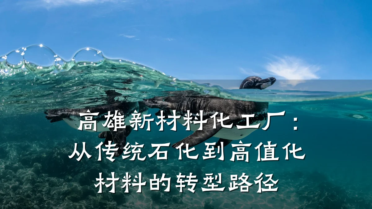 高雄新材料化工厂：从传统石化到高值化材料的转型路径