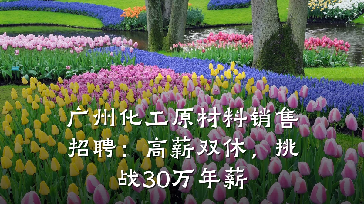 广州化工原材料销售招聘：高薪双休，挑战30万年薪