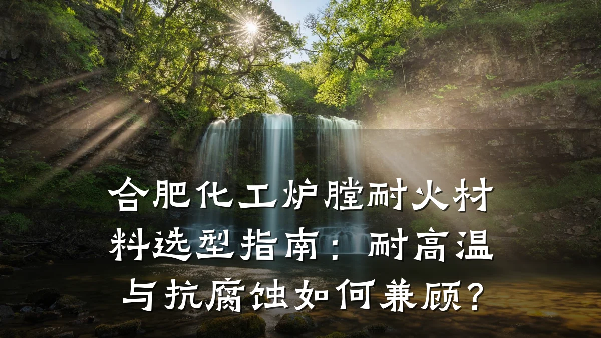 合肥化工炉膛耐火材料选型指南:耐高温与抗腐蚀如何兼顾?