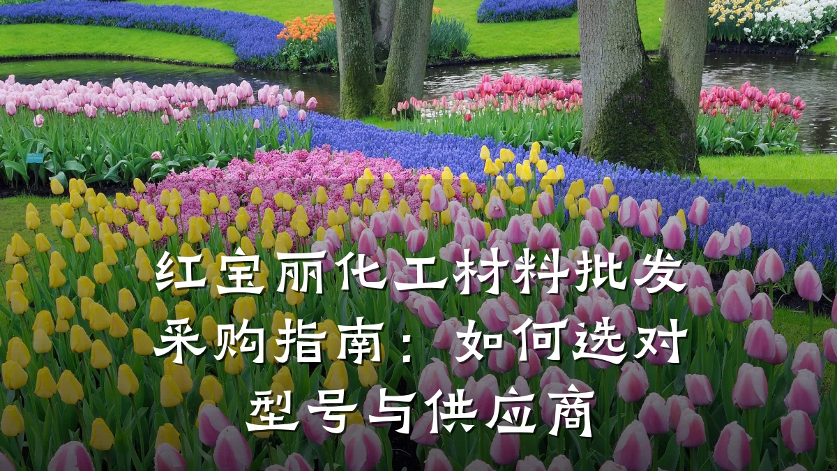 红宝丽化工材料批发采购指南：如何选对型号与供应商
