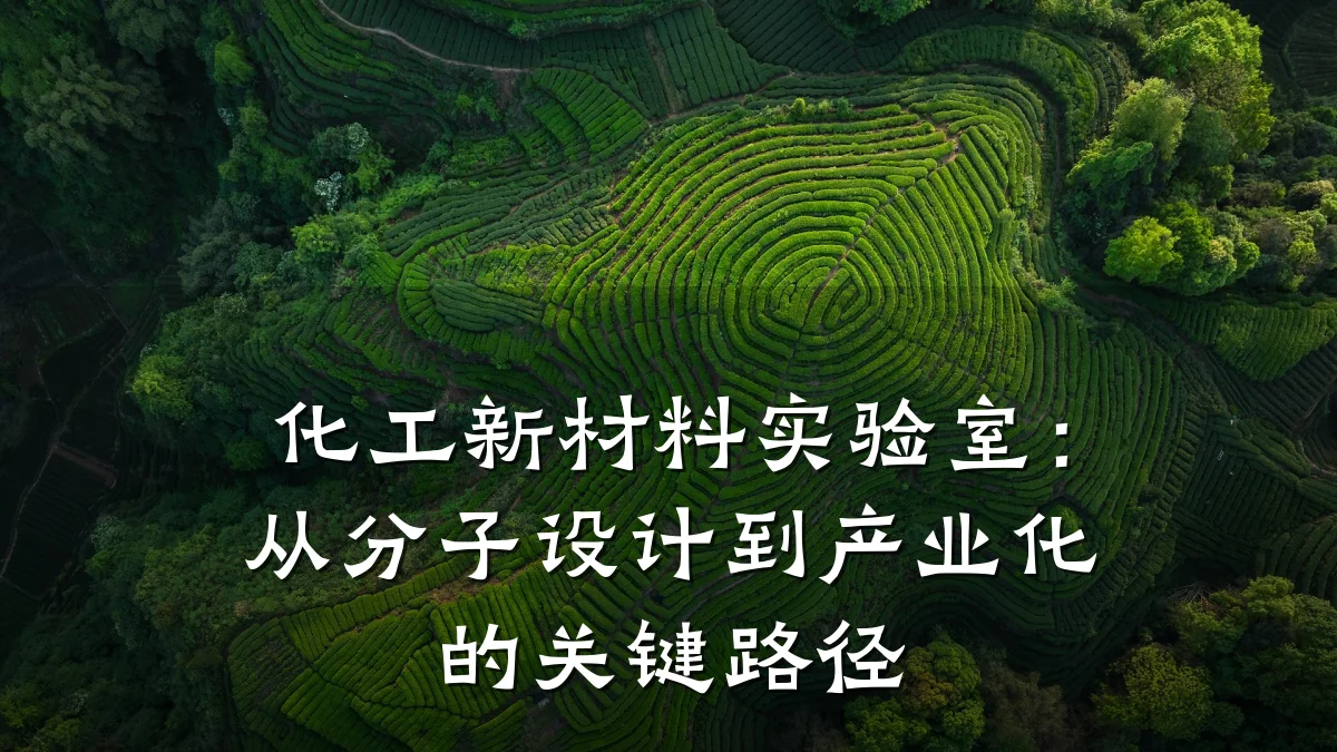 化工新材料实验室：从分子设计到产业化的关键路径