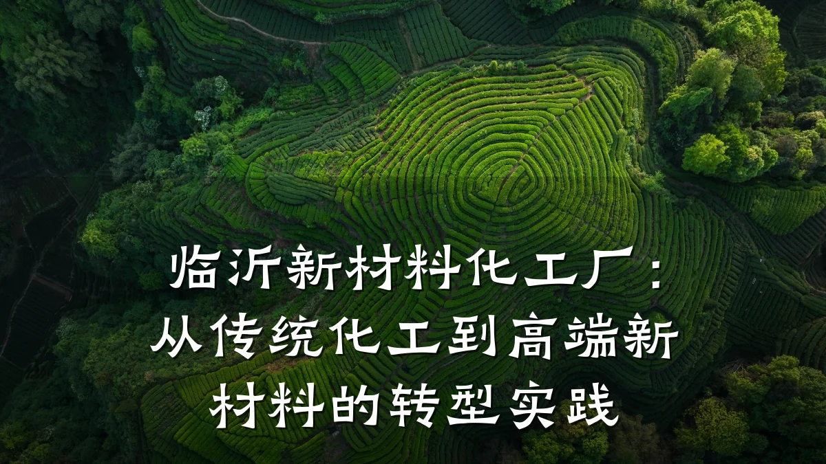 临沂新材料化工厂：从传统化工到高端新材料的转型实践