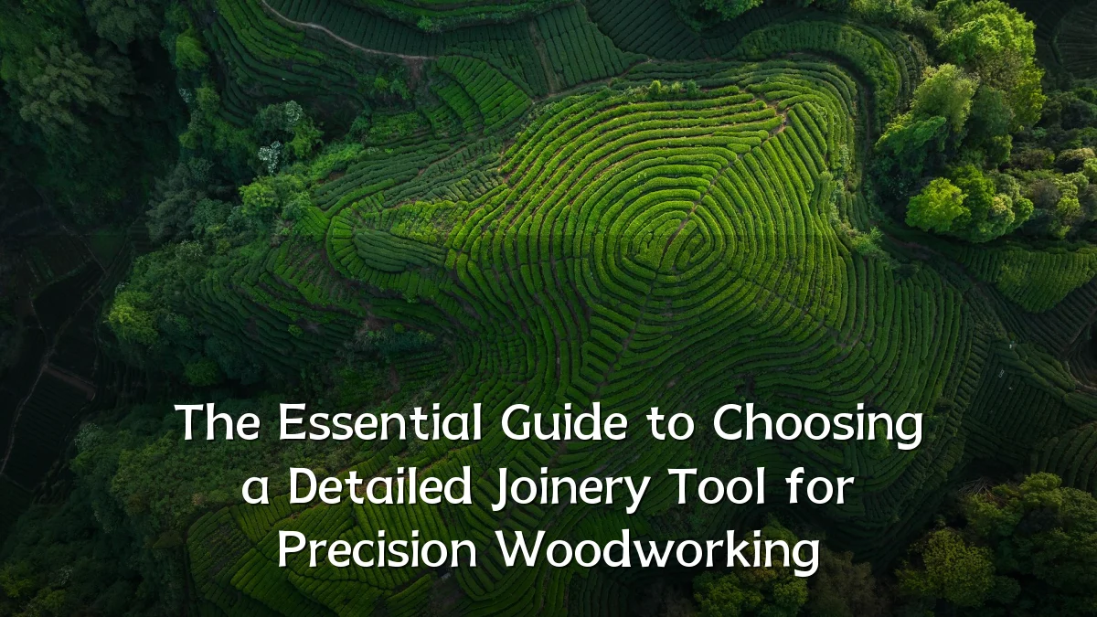 The Essential Guide to Choosing a Detailed Joinery Tool for Precision Woodworking
