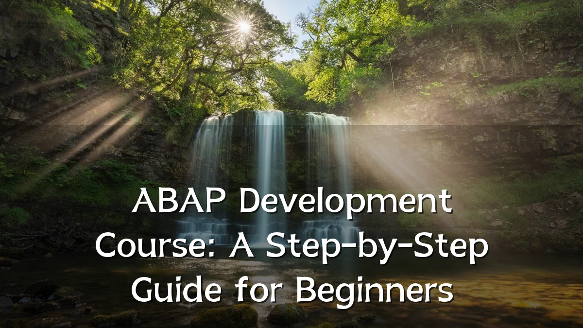 ABAP Development Course: A Step-by-Step Guide for Beginners