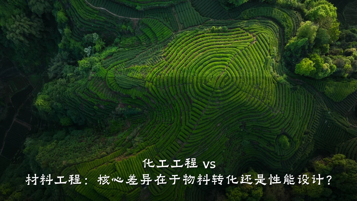 化工工程 vs 材料工程:核心差异在于物料转化还是性能设计?