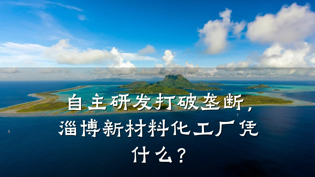 自主研发打破垄断，淄博新材料化工厂凭什么？