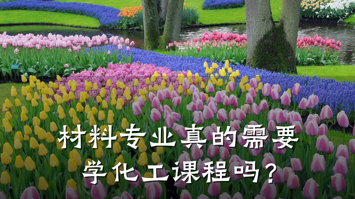 材料专业真的需要学化工课程吗？