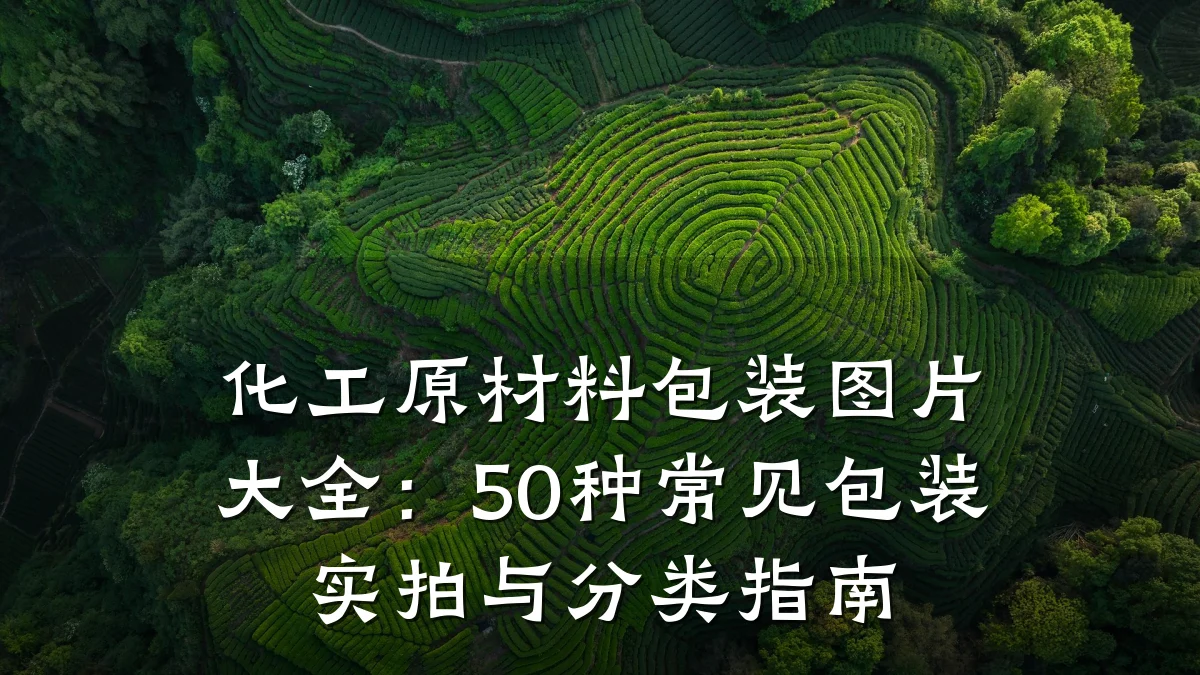 化工原材料包装图片大全：50种常见包装实拍与分类指南