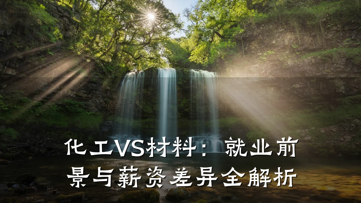 化工VS材料：就业前景与薪资差异全解析