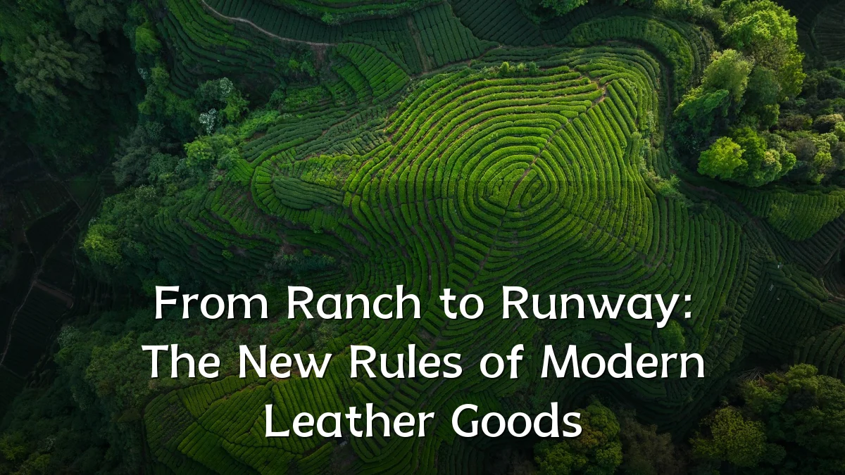 From Ranch to Runway: The New Rules of Modern Leather Goods
