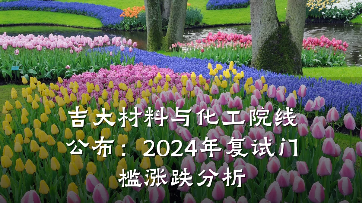 吉大材料与化工院线公布：2024年复试门槛涨跌分析