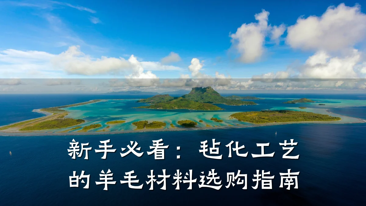 新手必看：毡化工艺的羊毛材料选购指南