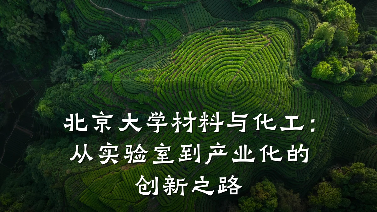 北京大学材料与化工：从实验室到产业化的创新之路