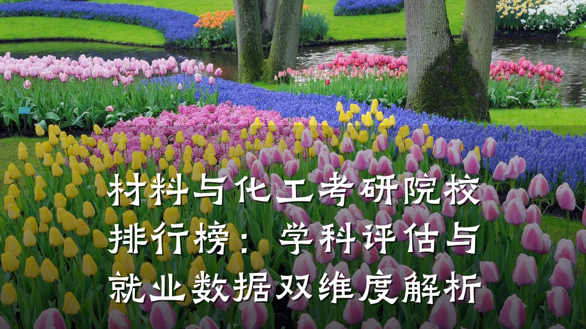 材料与化工考研院校排行榜：学科评估与就业数据双维度解析