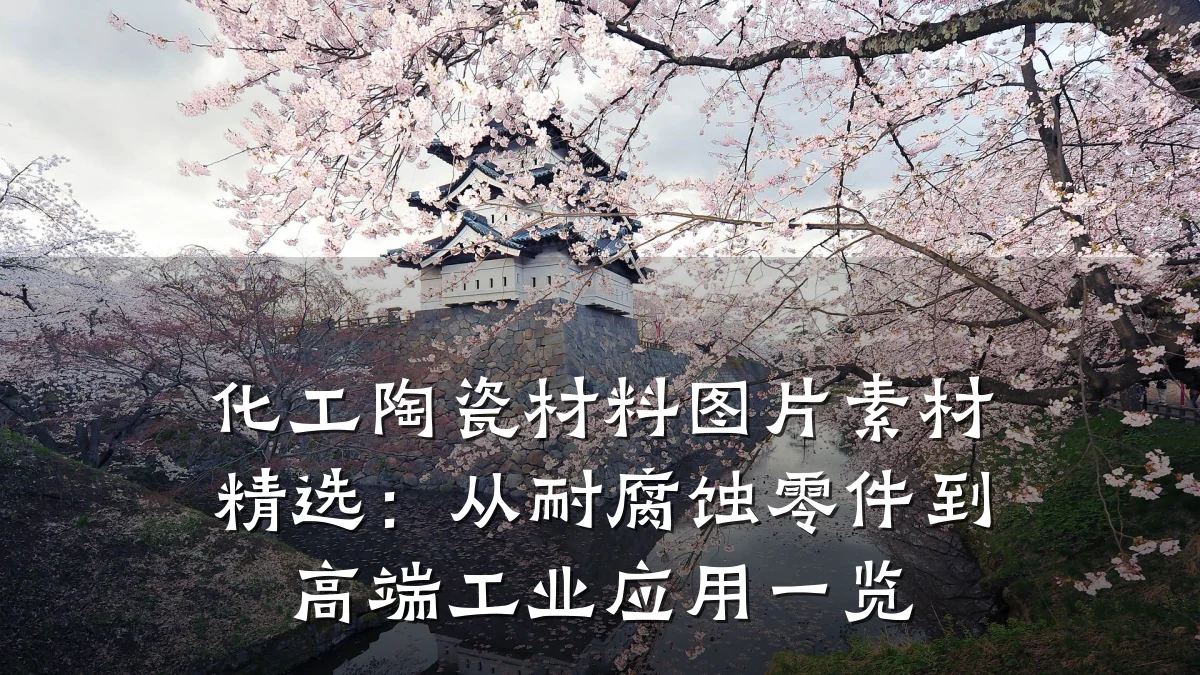 化工陶瓷材料图片素材精选：从耐腐蚀零件到高端工业应用一览