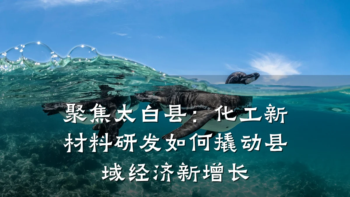 聚焦太白县：化工新材料研发如何撬动县域经济新增长
