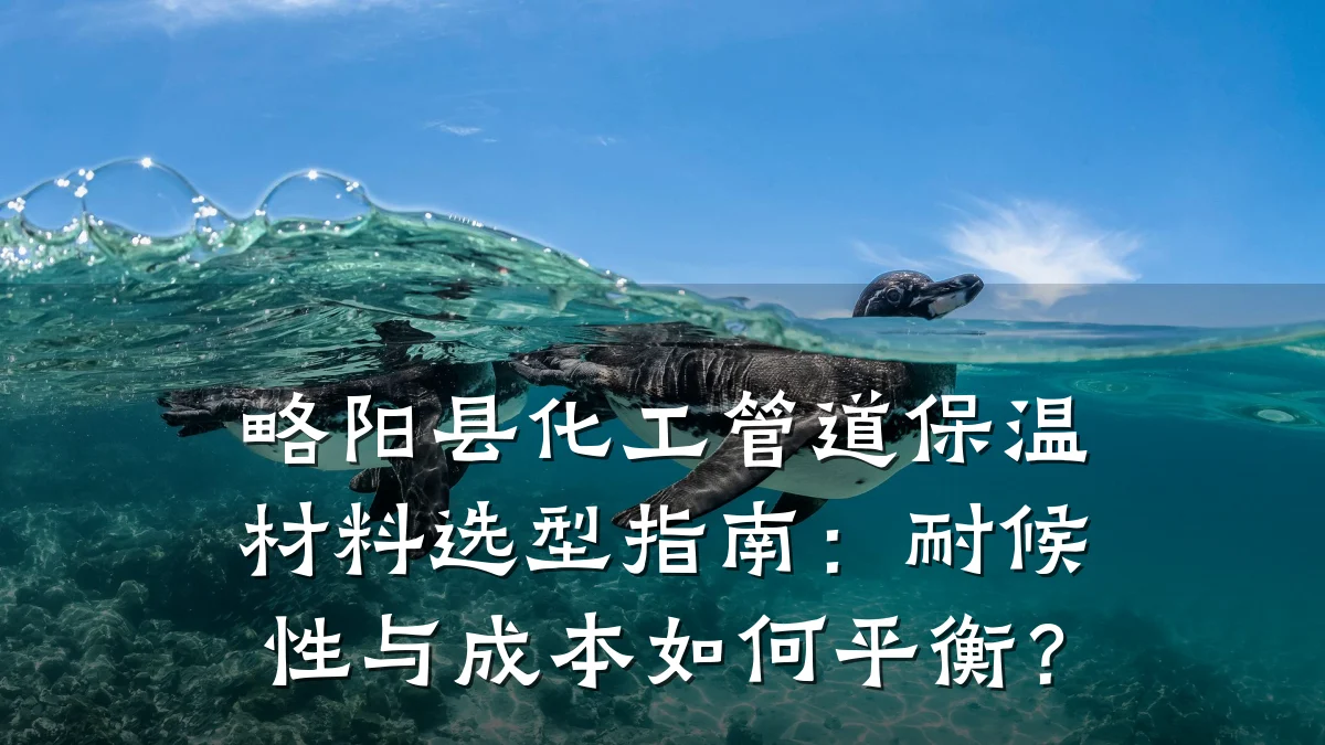 略阳县化工管道保温材料选型指南：耐候性与成本如何平衡？