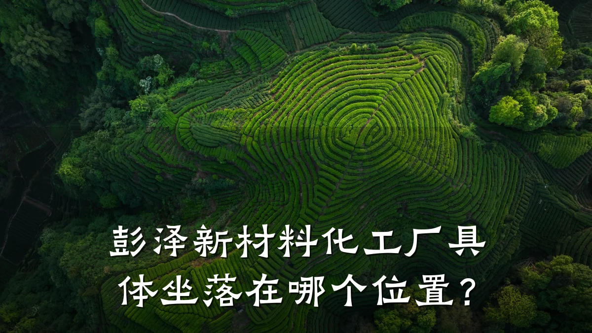 彭泽新材料化工厂具体坐落在哪个位置？