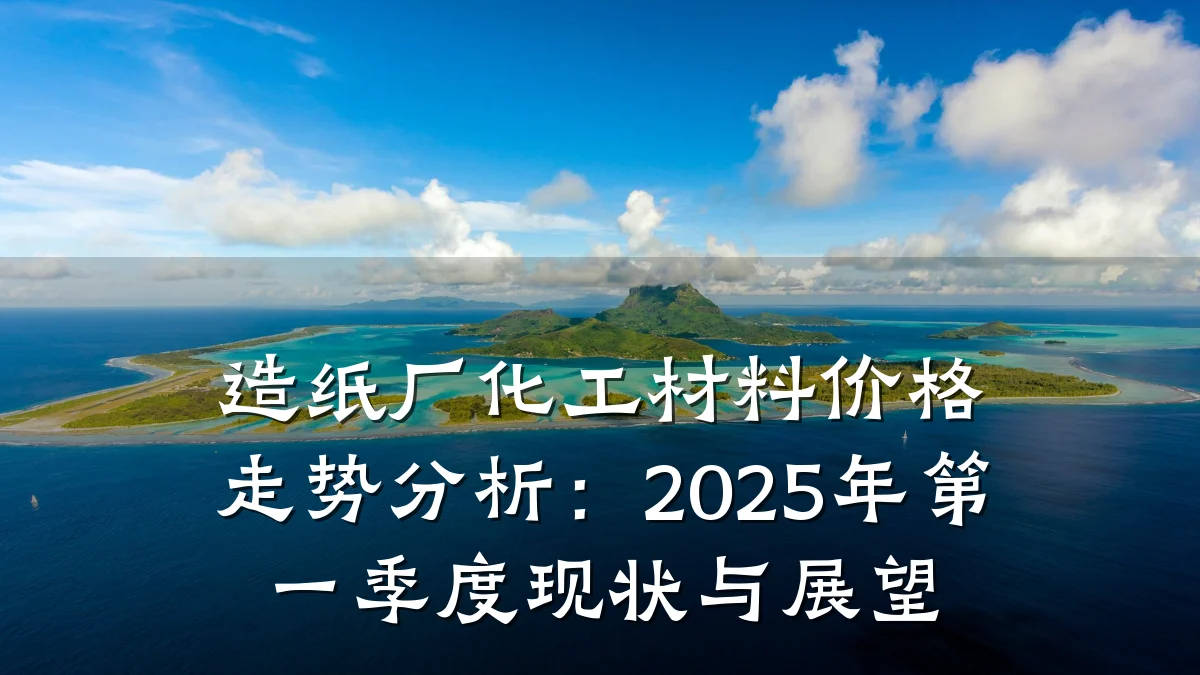 造纸厂化工材料价格走势分析：2025年第一季度现状与展望