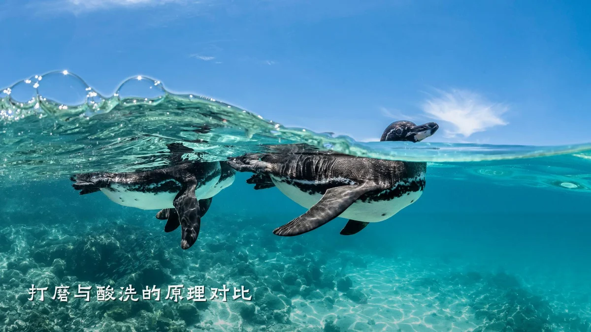 打磨与酸洗的原理对比