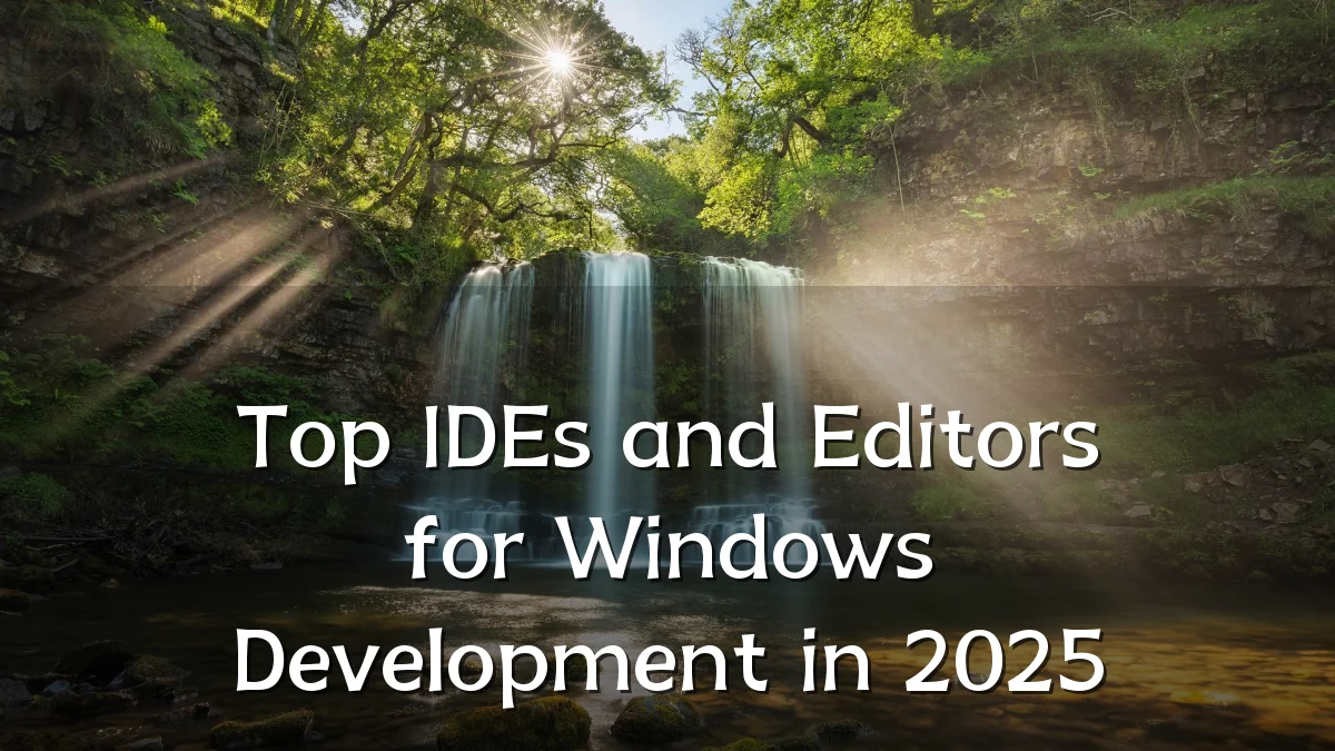 Top IDEs and Editors for Windows Development in 2025
