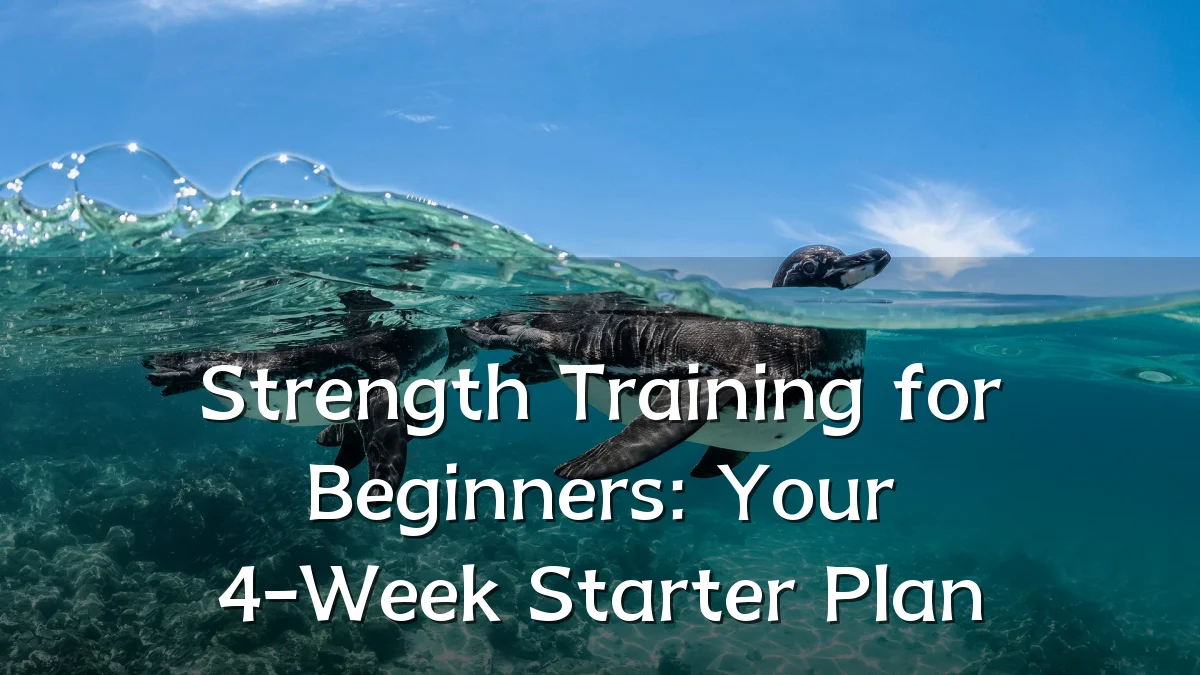 Strength Training for Beginners: Your 4-Week Starter Plan